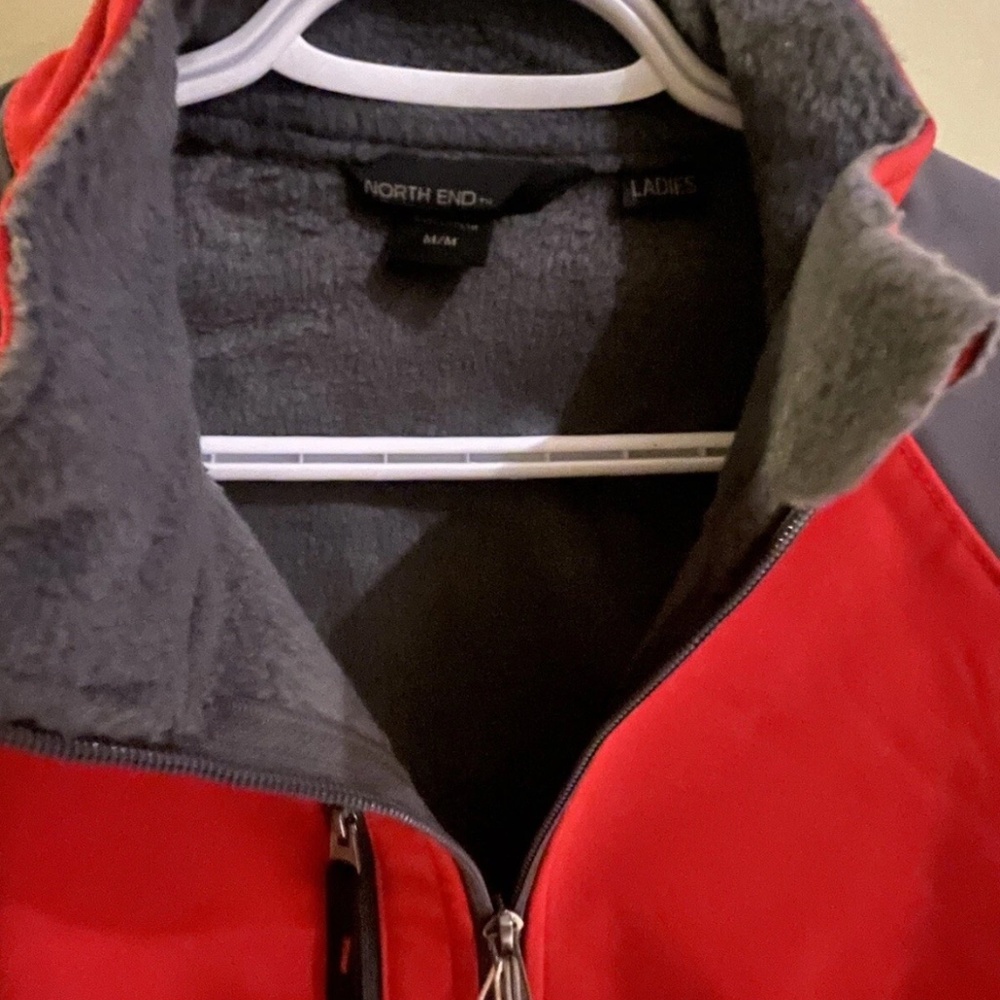 North End - Women's Compass Colour Block Soft Shell Jacket Large - Picture 3 of 8